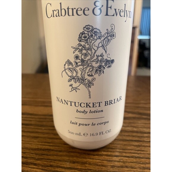 Crabtree & Evelyn NANTUCKET BRIAR Scented Body Lotion 16.9 Oz Discontinued - Picture 2 of 3